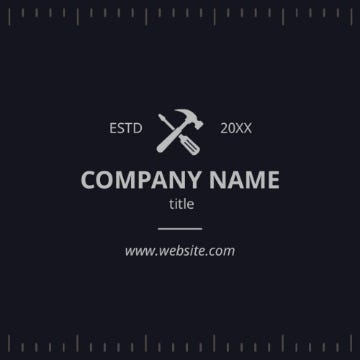 Picture of BC - Construction, Repair & Improvement 1 - 2.5" x 2.5" Double Sided