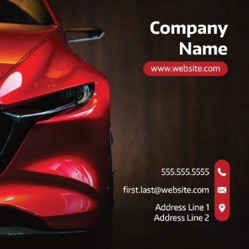 Picture of BC - Automotive & Transportation 10 - 2.5" x 2.5" Single Sided