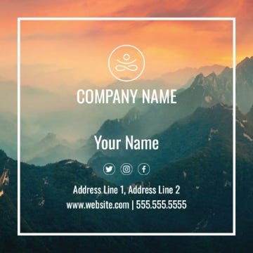 Picture of BC - Sports & Fitness 10 - 2.5" x 2.5" Single Sided