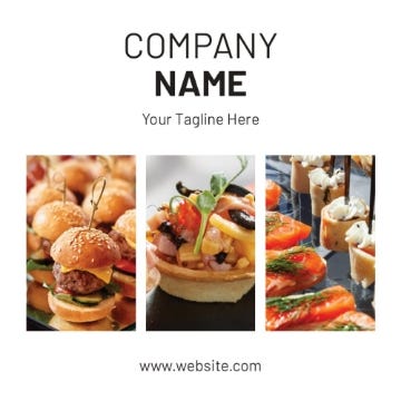 Picture of BC - Food & Beverage 2 - 2.5" x 2.5" Double Sided