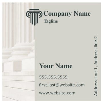 Picture of BC - Law, Public Safety & Politics 15 - 2.5" x 2.5" Single Sided