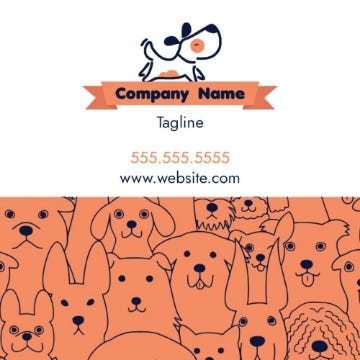 Picture of BC - Animals & Pet Care 8 - 2.5" x 2.5" Single Sided