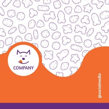 Picture of BC - Animals & Pet Care 4 - 2.5" x 2.5" Double Sided