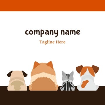 Picture of BC - Animals & Pet Care 11 - 2.5" x 2.5" Double Sided