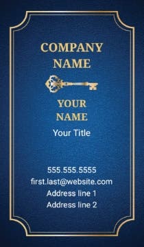 Picture of RE Business Card 9 - 3.5" x 2" Single Sided