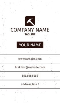 Picture of BC - Construction, Repair & Improvement 17 - 3.5" x 2" Single Sided