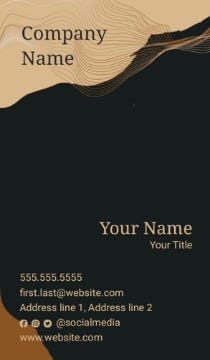 Picture of BC - Art, Design, & Entertainment 1 - 3.5" x 2" Single Sided