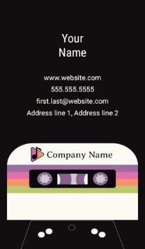 Picture of BC - Art, Design, & Entertainment 3 - 3.5" x 2" Single Sided