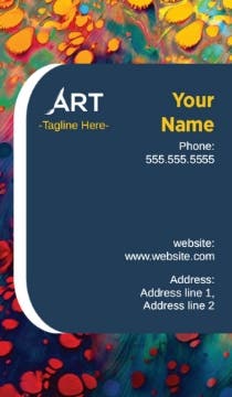 Picture of BC - Art, Design, & Entertainment 9 - 3.5" x 2" Single Sided