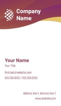 Picture of BC - Business Services 12 - 3.5" x 2" Single Sided