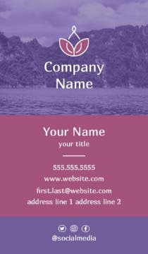 Picture of BC - Health & Social Services 4 - 3.5" x 2" Single Sided