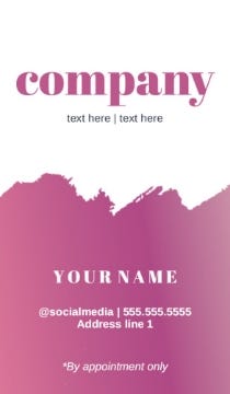 Picture of BC - Beauty & Spa 7 - 3.5" x 2" Single Sided