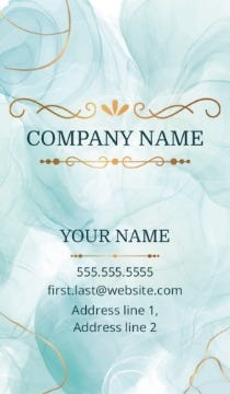 Picture of BC - Beauty & Spa 10 - 3.5" x 2" Single Sided