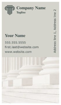 Picture of BC - Law, Public Safety & Politics 15 - 3.5" x 2" Single Sided