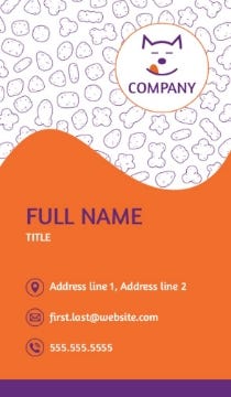 Picture of BC - Animals & Pet Care 4 - 3.5" x 2" Single Sided