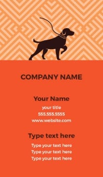 Picture of BC - Animals & Pet Care 5 - 3.5" x 2" Single Sided