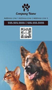 Picture of BC - Animals & Pet Care 10 - 3.5" x 2" Single Sided