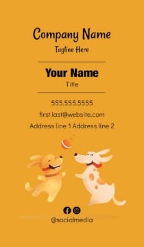 Picture of BC - Animals & Pet Care 15 - 3.5" x 2" Single Sided