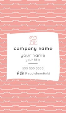 Picture of BC - Animals & Pet Care 16 - 3.5" x 2" Single Sided