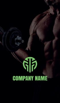 Picture of BC - Sports & Fitness 2 - 3.5" x 2" Double Sided