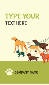 Picture of BC - Animals & Pet Care 3 - 3.5" x 2" Double Sided