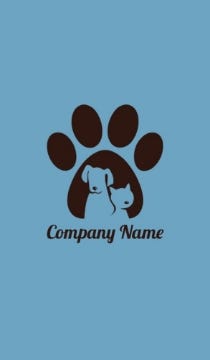 Picture of BC - Animals & Pet Care 10 - 3.5" x 2" Double Sided