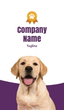 Picture of BC - Animals & Pet Care 12 - 3.5" x 2" Double Sided