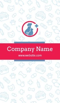 Picture of BC - Animals & Pet Care 14 - 3.5" x 2" Double Sided