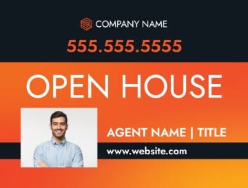 Picture of Open House Agent Photo 7 - 18x24
