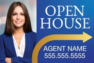 Picture of Open House Agent Photo 2- 24x36