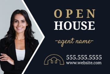 Picture of Open House Agent Photo 4- 24x36
