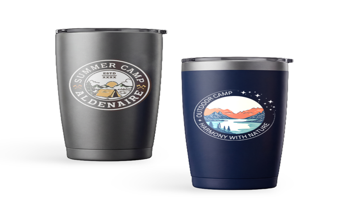 Picture of 18 oz. Stainless Steel Tumbler with Lid