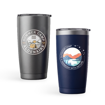 Picture of 18 oz. Stainless Steel Tumbler with Lid