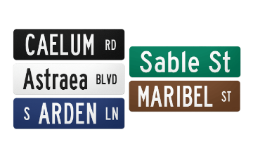 Show details for Street Signs Picture of Street Signs