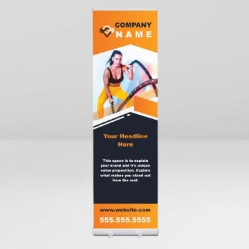 Picture of Retractable Trade Show 5 - 78" x 23"