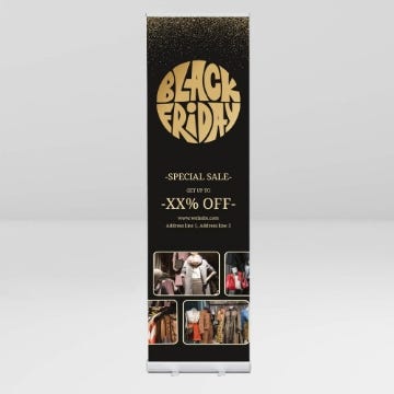 Picture of Retractable Trade Show 10 - 78" x 23"