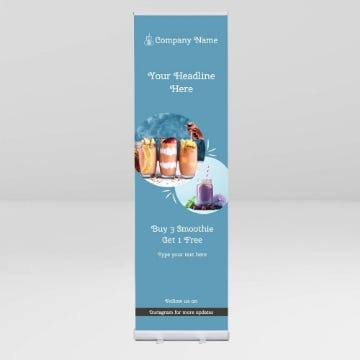 Picture of Retail-Smoothies-01 - 78" x 23"