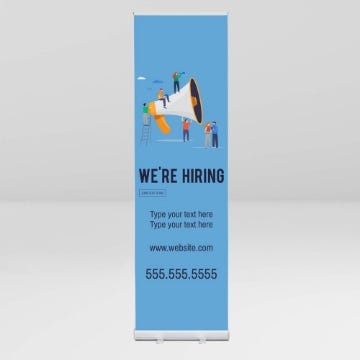 Picture of Now Hiring 11 - 78" x 23"
