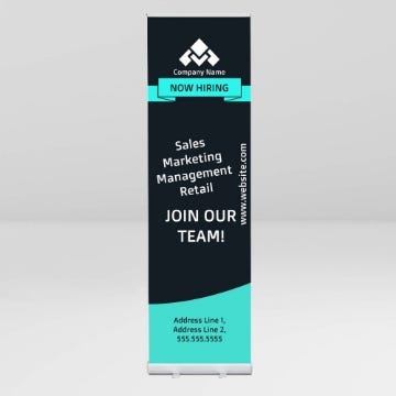 Picture of Now Hiring 7 - 78" x 23"