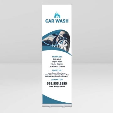 Picture of Business-Car wash-01 - 78" x 23"
