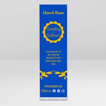 Picture of Sunday School 6 - 78" x 23"