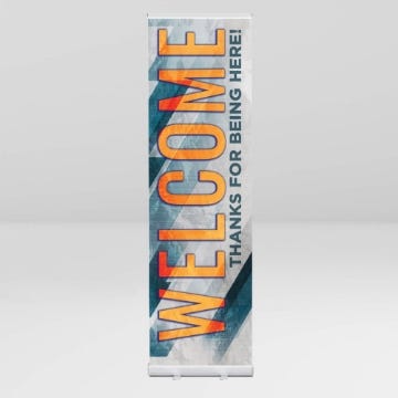 Picture of Welcome 7 - 78" x 23"
