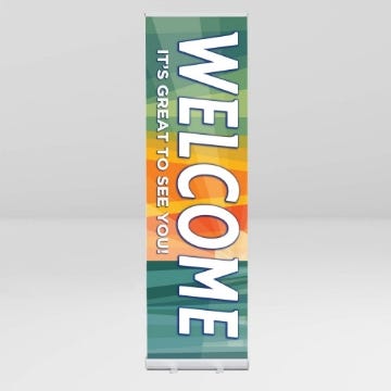 Picture of Welcome 8 - 78" x 23"