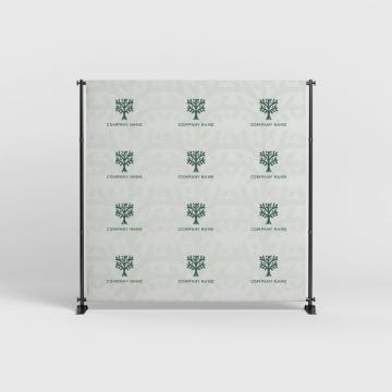 Picture of Repeating Logo 9 - 8ft x 8ft