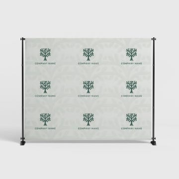 Picture of Repeating Logo 9 - 8ft x 10ft