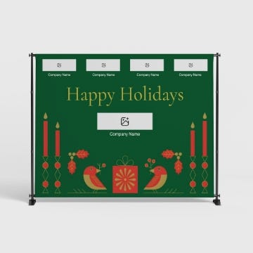 Show details for Holiday Party 7 - 8ft x 10ft Picture of Holiday Party 7 - 8ft x 10ft