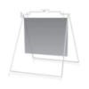 Picture of Sidewalk A-Frame Blank