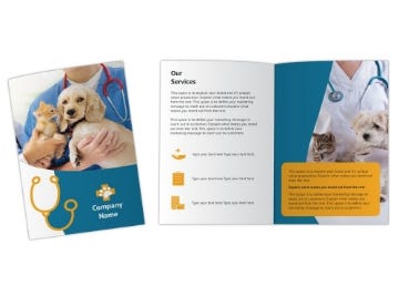 Show details for Animals & Pet Care 1 - 8.5" x 11" Bi-Fold Picture of Animals & Pet Care 1 - 8.5" x 11" Bi-Fold