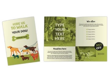 Picture of Animals & Pet Care 3 - 8.5" x 11" Bi-Fold