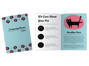 Picture of Animals & Pet Care 9 - 8.5" x 11" Bi-Fold